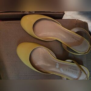 Talbots Size 10 Yellow Sandal